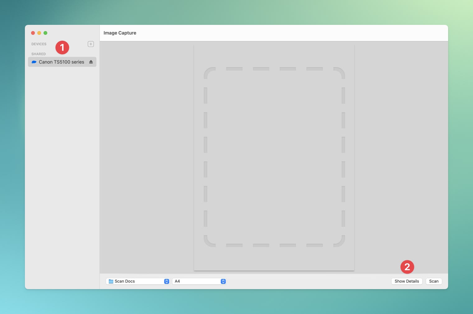 Select scanner